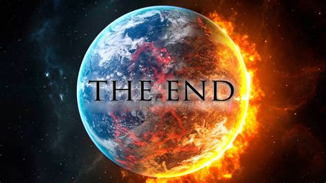 The end of the world, and the end of life on this world, will not be at the same time. . Dont say no its the end of the world